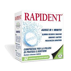 RAPIDENT COMPRESSE 32 PEZZI - Farma Nice