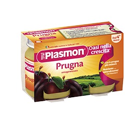 PLASMON OMOGENEIZZATO PRUGNA 2 X 104 G - Farma Nice