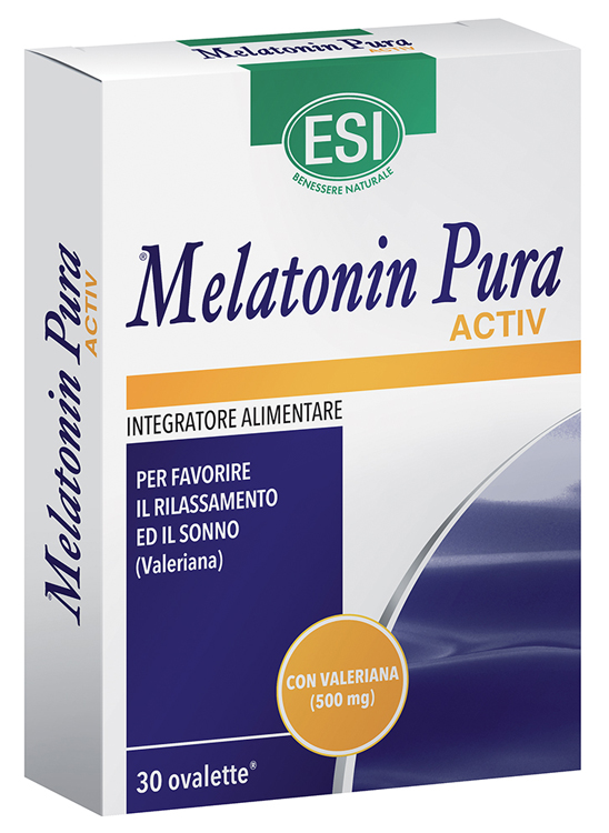 ESI MELATONIN PURA ACTIV 30 OVALETTE - Farma Nice