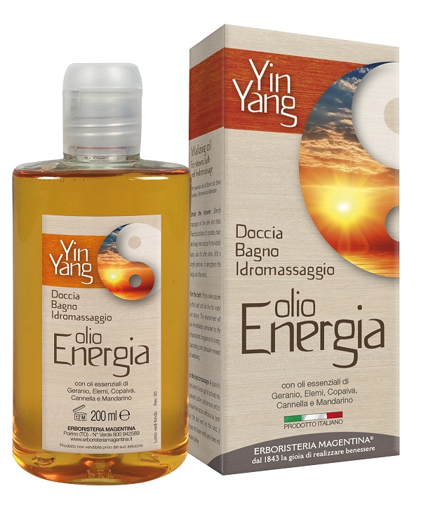 OLIO BAGNO YIN-YANG ENERGIA 200 ML - Farma Nice