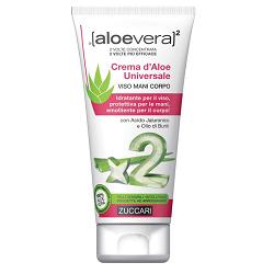 ALOEVERA2 CREMA D'ALOE UNIVERSALE VISO MANI E CORPO 75 ML - Farma Nice