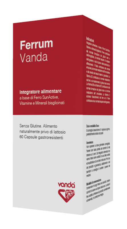 FERRUM VANDA 60 CAPSULE - Farma Nice