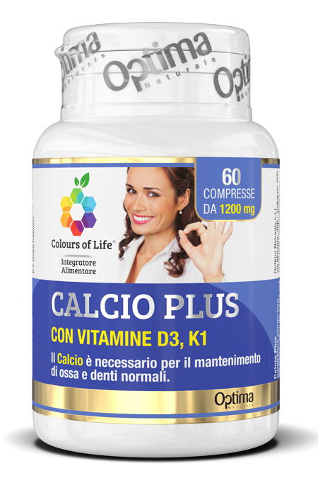 COLOURS OF LIFE CALCIO PLUS 60 COMPRESSE 1200 MG - Farma Nice