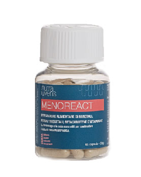 NUTRAIUVENS MENOREACT 60 CAPSULE - Farma Nice