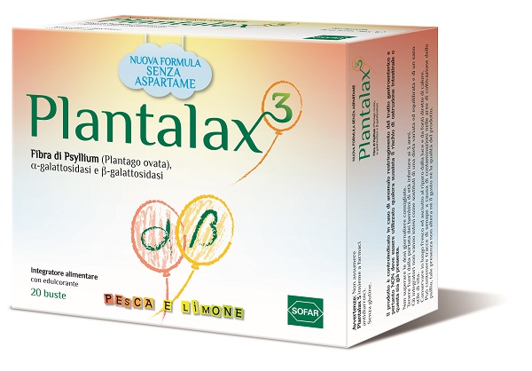PLANTALAX 3 PESCA E LIMONE 20 BUSTINE - Farma Nice