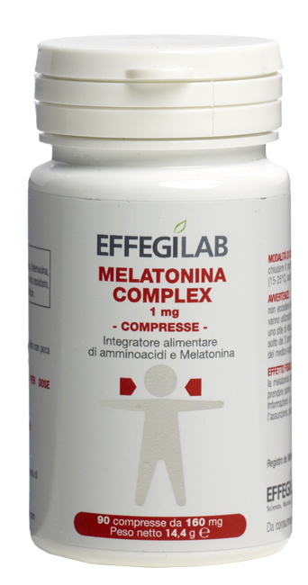 MELATONINA COMPLEX 1MG 90 COMPRESSE - Farma Nice