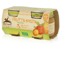 OMOGENEIZZATO FRUTTA MISTA BABY FOOD BIO 2 X 80 G - Farma Nice