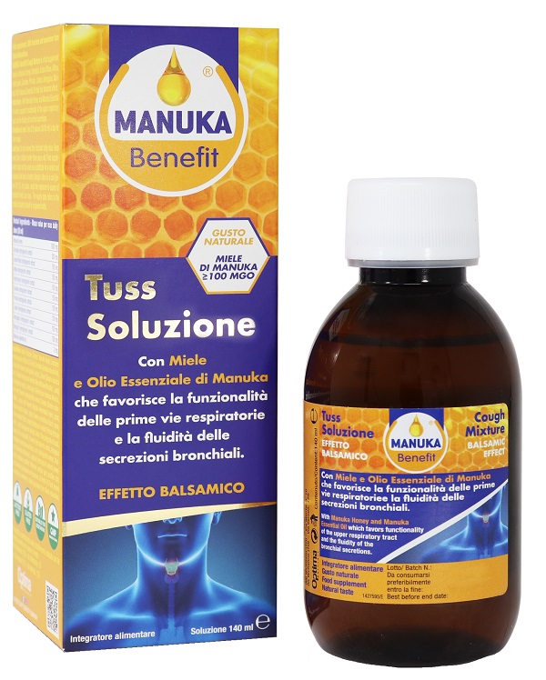 MANUKA BENEFIT TUSS SOLUZIONE 140 ML - Farma Nice