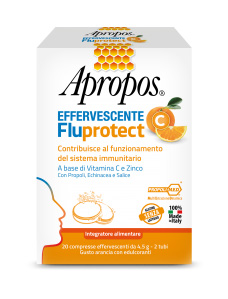APROPOS FLUPROTECT EFFERVESCENTE C 20 COMPRESSE - Farma Nice