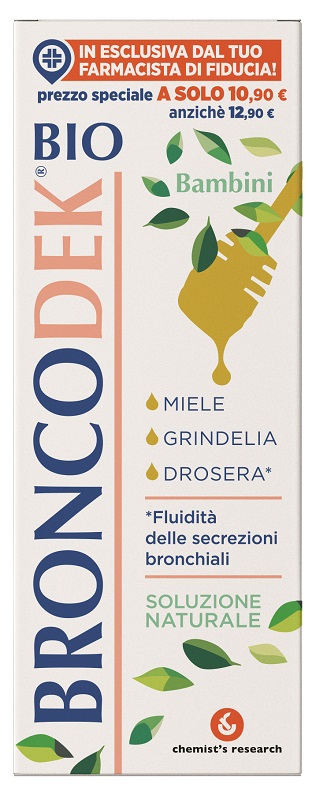 BRONCODEK BIO BAMBINI 200 ML - Farma Nice