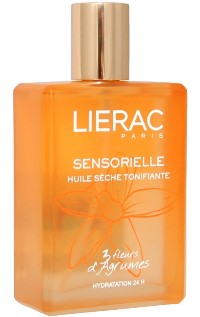 LIERAC SENSORIELLE HUILE SECHE TONIFIANTE 3 FLEURS D'AGRUMES 100 ML - Farma Nice