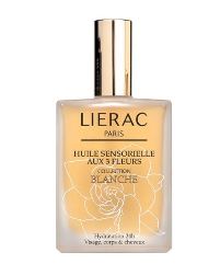 LIERAC SENSORIELLE HUILE DE SOIN NUTRITIVE 3 FLEURS BLANCHES 100 ML - Farma Nice