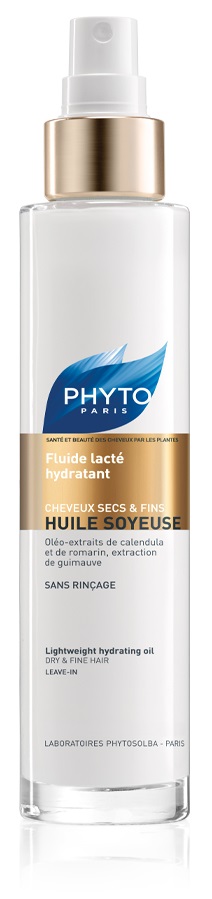 PHYTO PARIS HUILE SOYEUSE FLUIDO LATTESCENTE OLIO PER CAPELLI SECCHI E FINI 100 ML - Farma Nice
