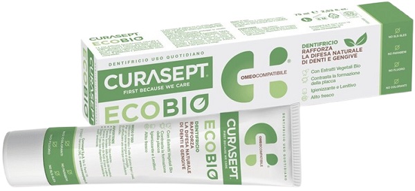 CURASEPT PHARMADENT ECOBIO DENTIFRICIO 75 ML - Farma Nice