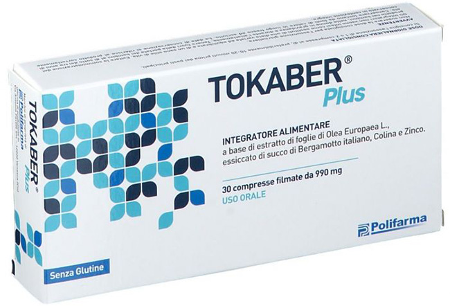 TOKABER PLUS 990MG 30 COMPRESSE - Farma Nice