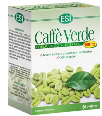 ESI CAFFE VERDE 500MG 60 OVALETTE - Farma Nice