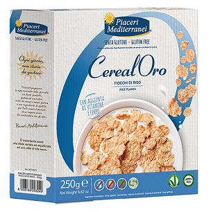 PIACERI MEDITERRANEI CEREALORO FIOCCHI DI RISO 250 G - Farma Nice