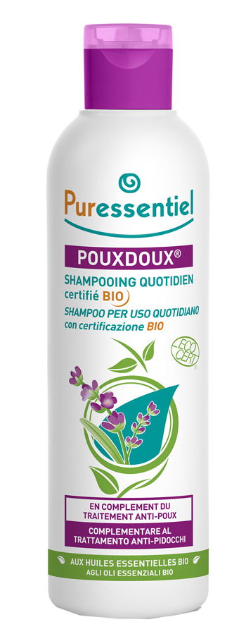 PURESSENTIEL SHAMPOO POUXDOUX ANTI-PIDOCCHI 200 ML - Farma Nice