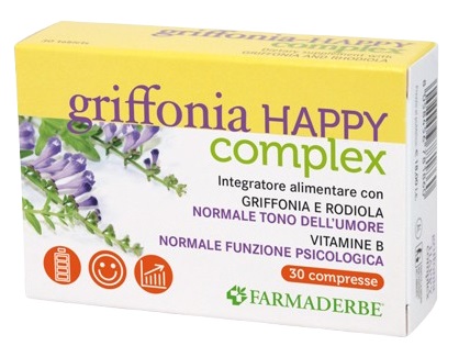 GRIFFONIA HAPPY COMPLEX 30 COMPRESSE - Farma Nice