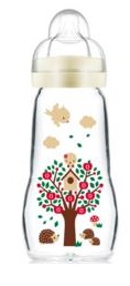 MAM BIBERON VETRO FEELGOOD 260 ML - Farma Nice