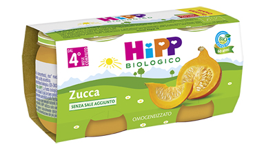 HIPP BIO HIPP BIO OMOGENEIZZATO ZUCCA 2X80 G - Farma Nice