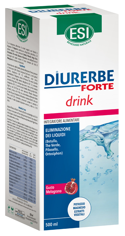 ESI DIURERBE FORTE DRINK MELOGRANO 500 ML - Farma Nice
