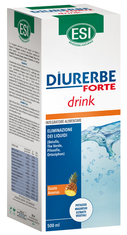ESI DIURERBE FORTE DRINK ANANAS 500 ML - Farma Nice