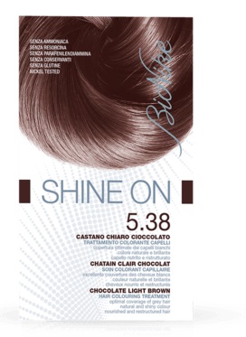 BIONIKE SHINE ON 5,38 CASTANO CHIARO CIOCCOLATO 125 ML - Farma Nice