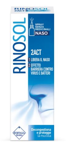 SPRAY NASALE RINOSOL 2ACT 15 ML - Farma Nice