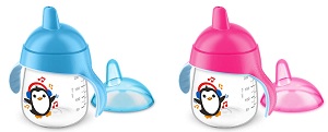 AVENT TAZZA CON BECCUCCIO DECORATA ROSA 260 ML - Farma Nice