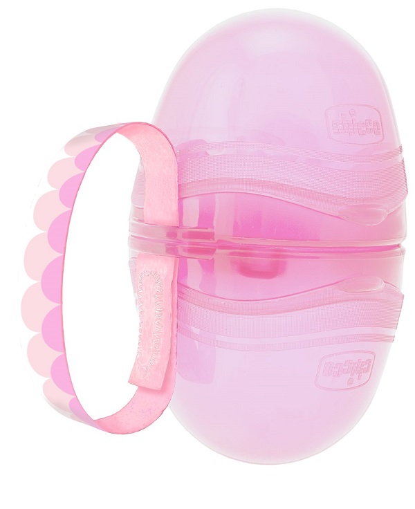 CHICCO PORTASUCCHIETTO DOPPIO ROSA 1 PEZZO - Farma Nice
