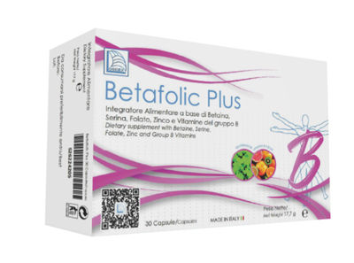 BETAFOLIC PLUS 30 CAPSULE ASTUCCIO 18,6 G - Farma Nice