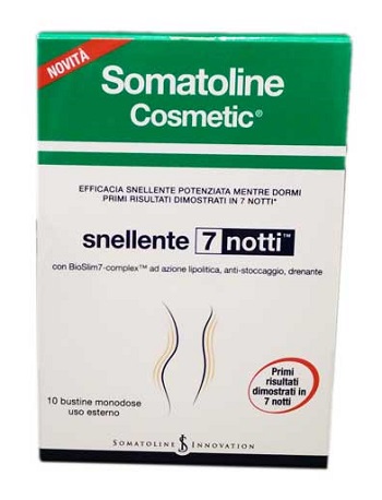 SOMATOLINE COSMETIC SNELLENTE 7 NOTTI SACCHETTO 200 ML - Farma Nice