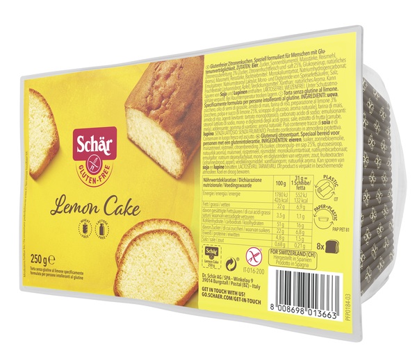 SCHAR LEMON CAKE 250 G - Farma Nice