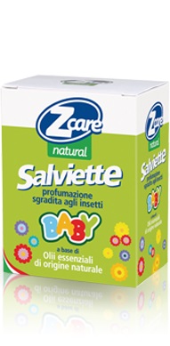 Z CARE NATURAL BABY SALVIETTE 10 PEZZI - Farma Nice