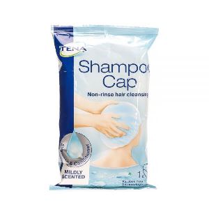 CUFFIA SHAMPOO PREUMIDIFICATA TENA SHAMPOO CAP CUFFIA 1 PEZZO - Farma Nice
