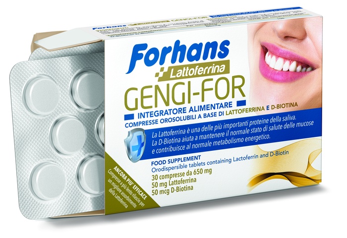FORHANS GENGI FOR 30 COMPRESSE 19,50 G - Farma Nice