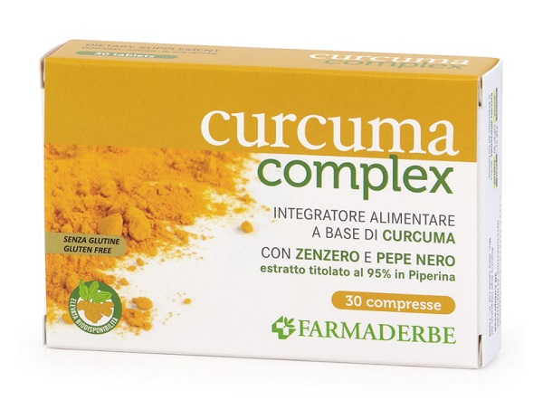CURCUMA COMPLEX 30 COMPRESSE - Farma Nice