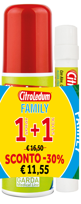 CITROLEDUM FAMILY KIT SPRAY 75 ML + STICK 10 ML - Farma Nice