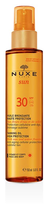 NUXE SUN OLIO SOLARE VISO E CORPO SPF30 150 ML - Farma Nice