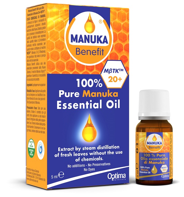 MANUKA BENEFIT OLIO ESSENZIALE DI MANUKA 5 ML - Farma Nice