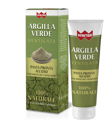 WINTER ARGILLA VERDE VENTILATA PRONTA ALL'USO 250 ML - Farma Nice
