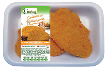 COTOLETTA DI FILETTI DI POLLO FRESCA COTTA 220 G - Farma Nice