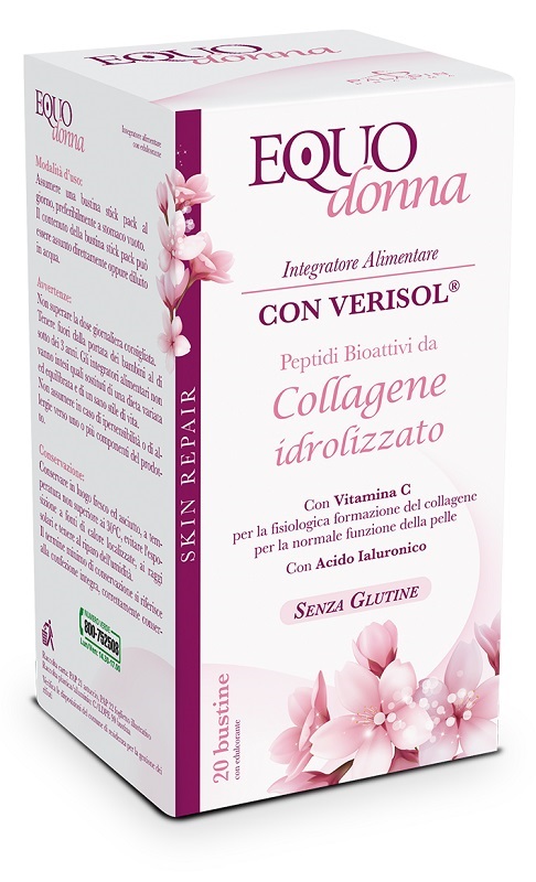 EQUODONNA COLLAGENE PELLE 20 BUSTE - Farma Nice