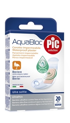 CEROTTO PIC AQUABLOC 19X72MM ANTIBATTERICO 20 PEZZI - Farma Nice