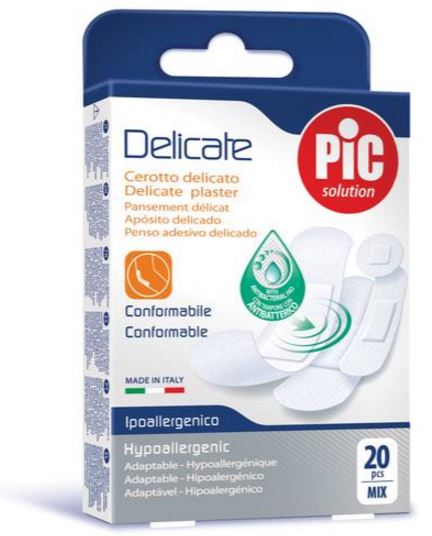 CEROTTO PIC DELICATE MIX 20 CEROTTI ANTIBATTERICO - Farma Nice