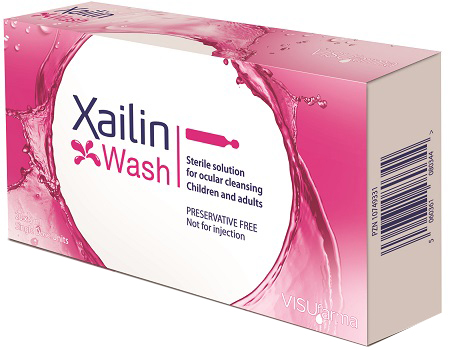 XAILIN WASH SOLUZIONE STERILE OCULARE 20 FLACONCINI 5 ML MONODOSE - Farma Nice
