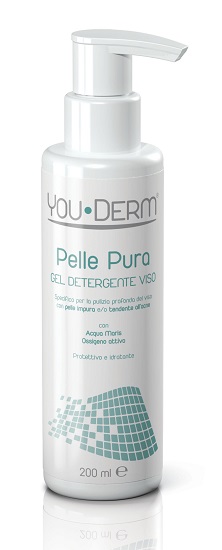 YOUDERM PELLE PURA GEL DETERGENTE VISO 200 ML - Farma Nice