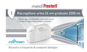 CONTENITORE URINA 24 ORE MEDIPRESTERIL - Farma Nice