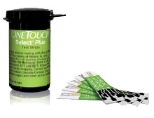 STRISCE MISURAZIONE GLICEMIA ONETOUCH SELECT PLUS 25 STRISCE - Farma Nice